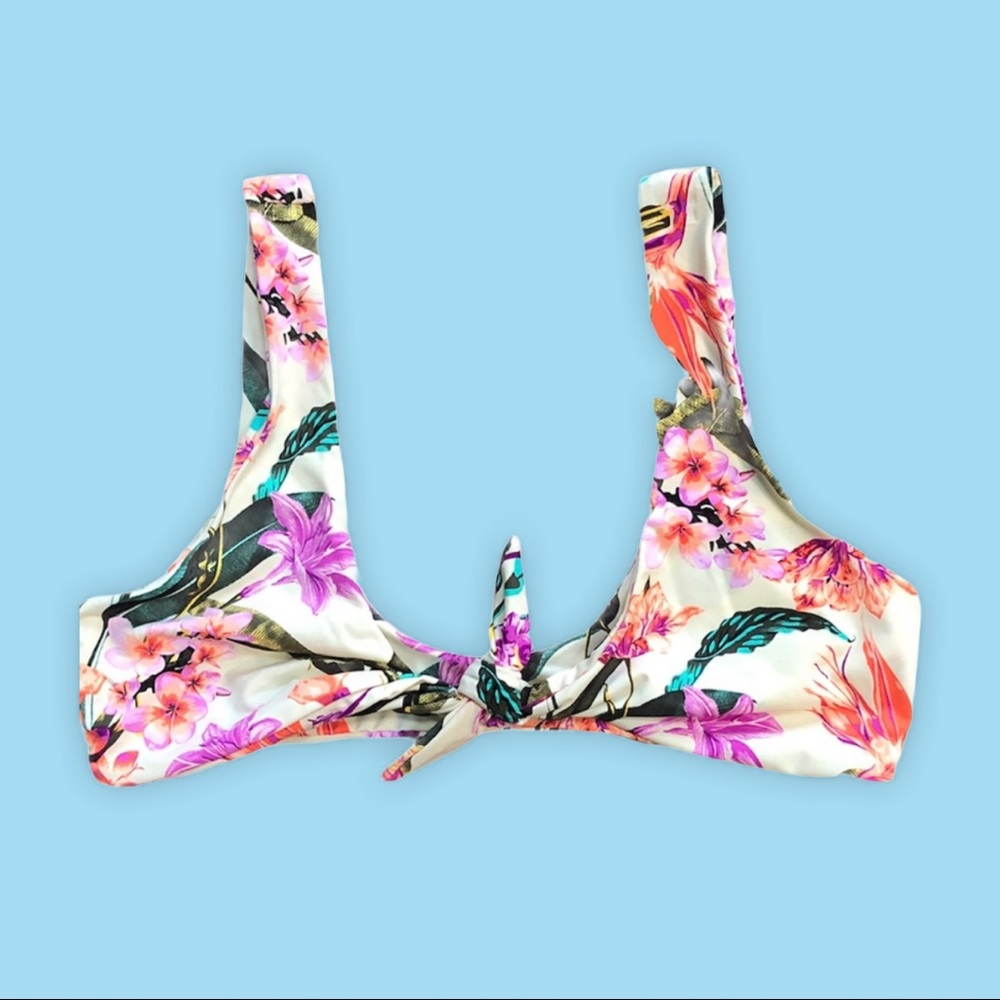 Dippin Daisies Floral Bikini Top